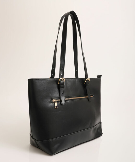 Bolsa De Ombro Tote Feminina Marisa Preto 
