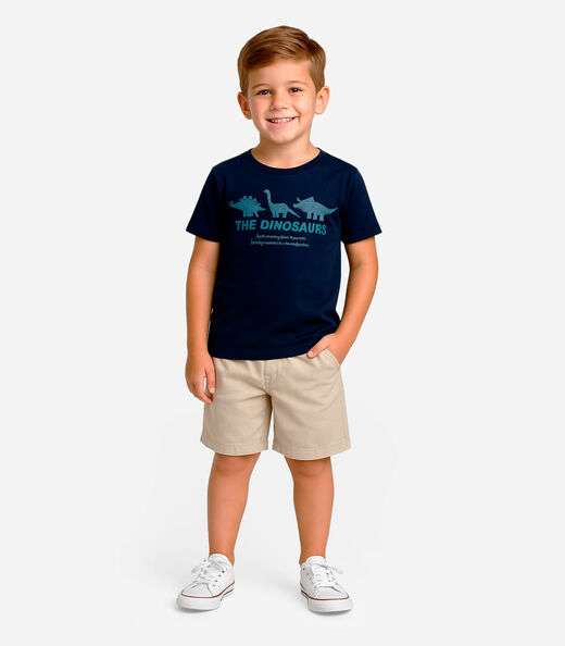 Image_Conjunto Infantil Camiseta Com Bermuda Select Azul