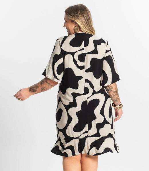 Vestido Curto Secret Glam Preto