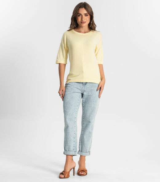 Blusa Feminina Lisa Select Amarelo