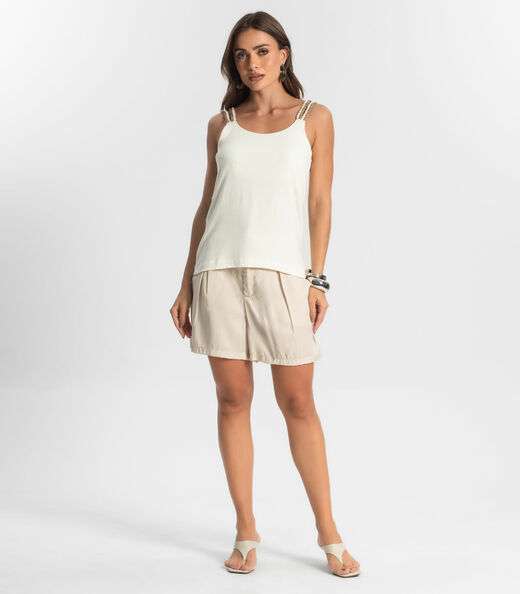 Regata Feminina Endless Bege