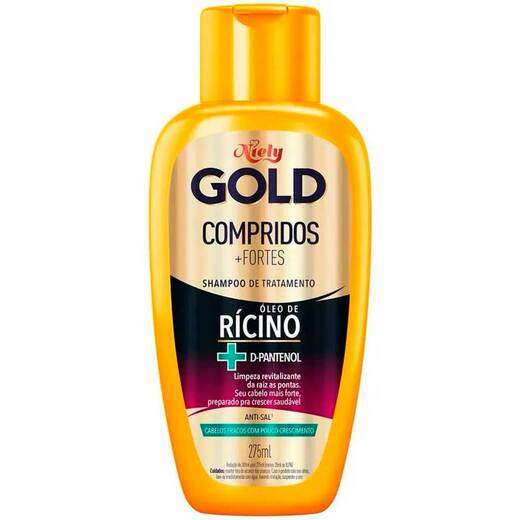 Image_Shampoo Niely Gold Compridos e Fortes 275ml