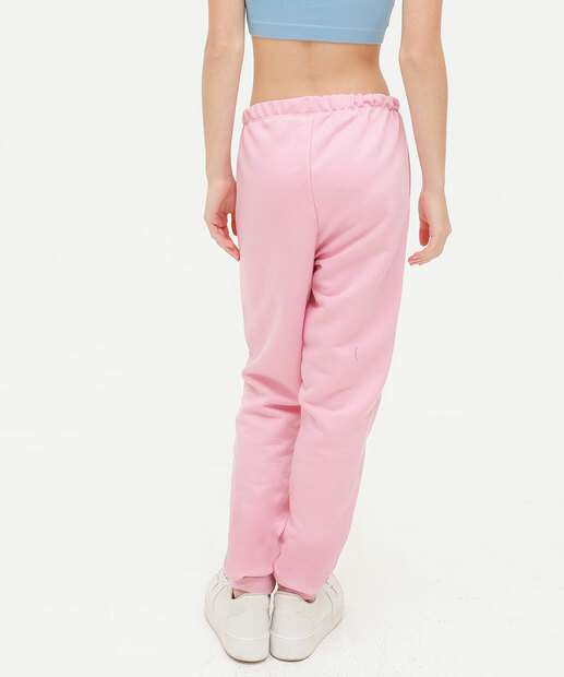 Calça Juvenil Jogger Moletom Marisa Tam 10 a 16