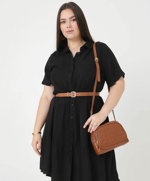 Bolsa Transversal Crossbody Feminina Matelassê Marisa 