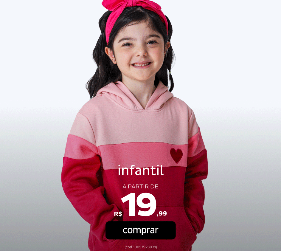 Infantil a partir de R$19,99