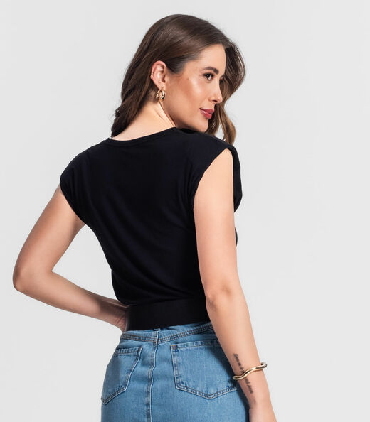 Regata Feminina Rovitex Preto