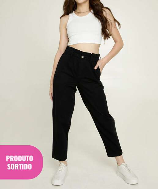 Blusa Sortida Juvenil Cropped Canelada Marisa Tam 10 a 1
