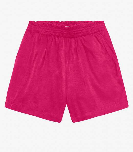 Image_Shorts Juvenil Feminino em Slub Acetinado Minty Rosa