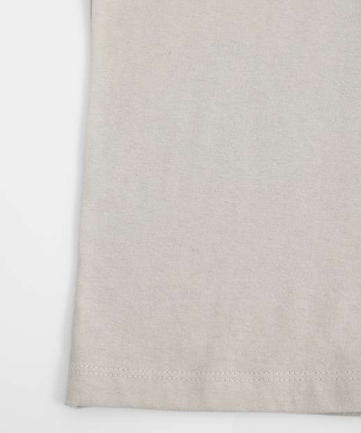 Camiseta Infantil Dinossauro Marisa Tam 1 a 3 Bege