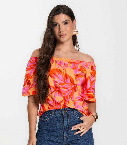 Image_Blusa Feminina Ciganinha Infinita Cor Amarelo