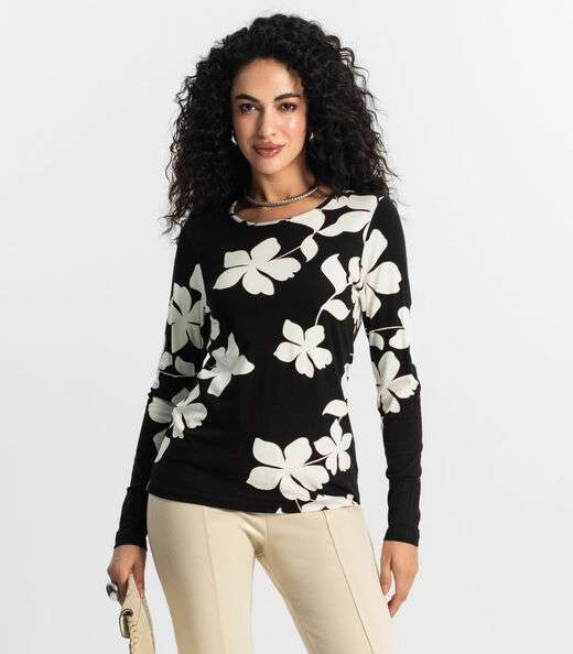 Image_Blusa Manga Longa Feminina Rovitex Preto