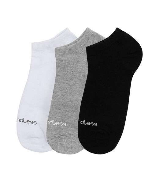 Image_Kit 3 Pares De Meias Soquete Adulto Endless Unica