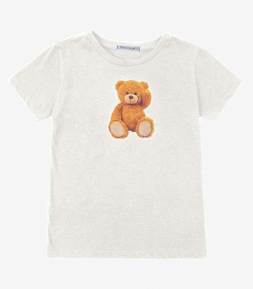 Camiseta Infantil Menino Trick Nick Bege