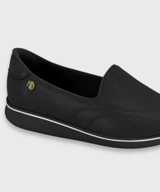 Tênis Casual Feminino Slip On Textura Modare