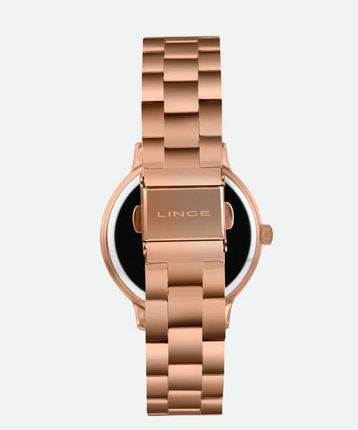 Kit Relógio Feminino Lince LRRH261L36KBRZN2RX Rosê