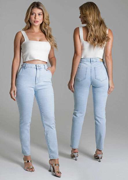 Calça Jeans Sawary Reta - 279296