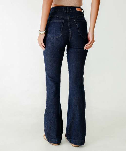 Calça Jeans Flare Feminina Biotipo