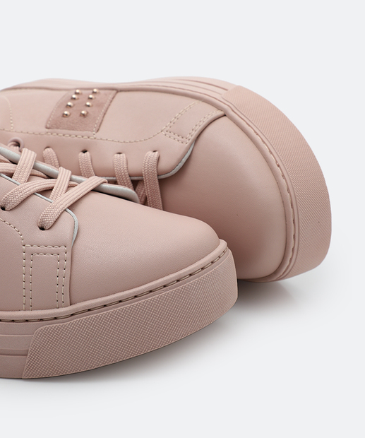 Tênis Feminino Casual Ramarim Bege