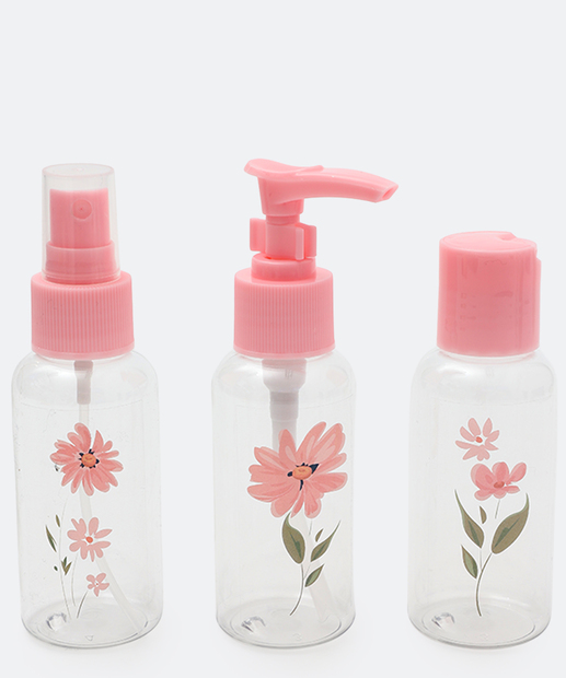 Image_Kit De Viagem Feminino 3 Peças Flor Marisa Rosa