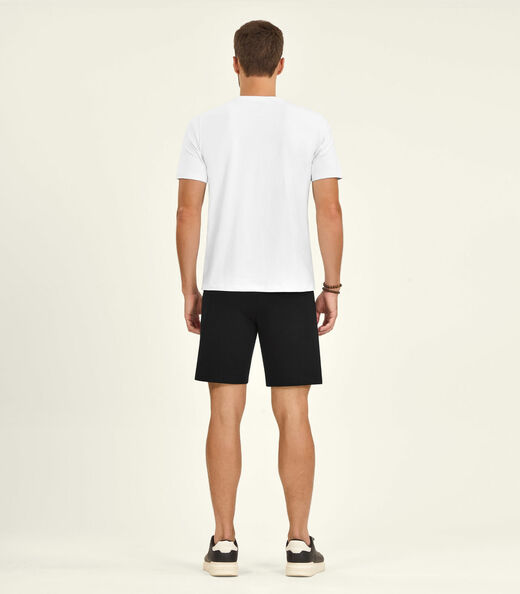 Bermuda de Moletom Masculina Diametro Preto