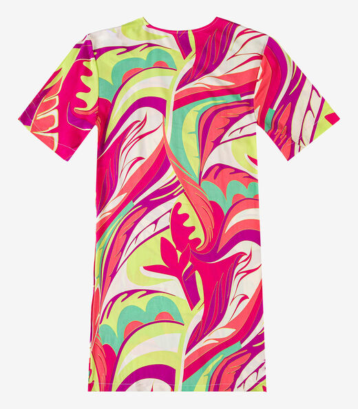 Vestido Curto Com Pence Infinita Cor Verde