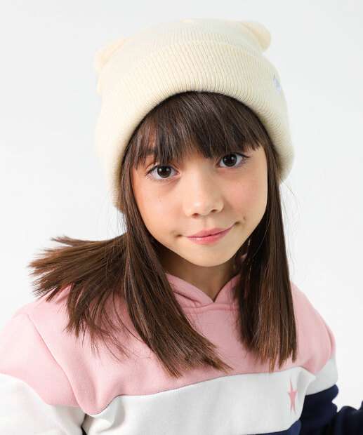 Image_Touca Infantil Detalhe Orelhinha Marisa Tam 4 a 8 Bege