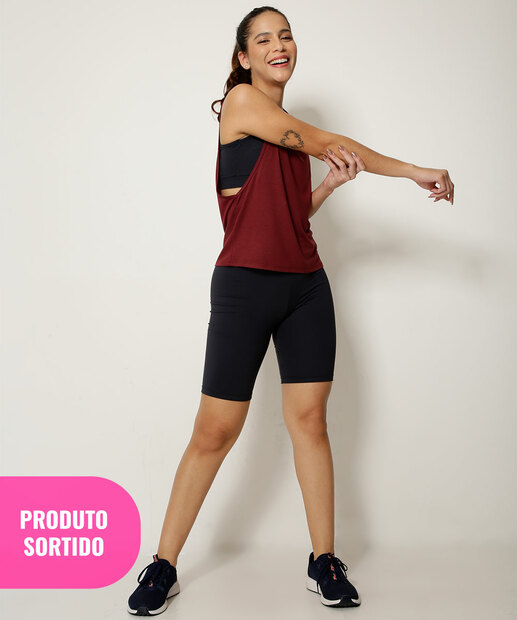 Blusa Regata Sortida Feminina Fitness Marisa