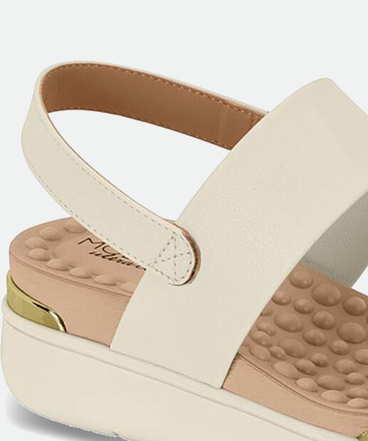 Sandália Feminina Flatform Tiras Modare 