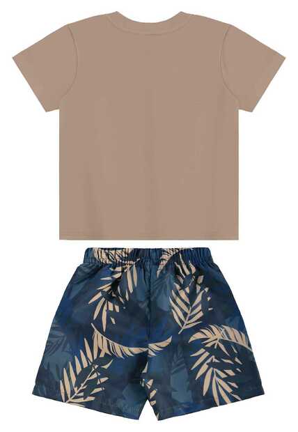 Conjunto Camiseta e Bermuda Bee Loop