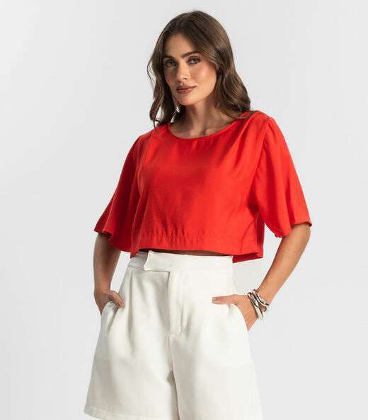 Image_Blusa Feminina  Alfaiataria Endless Laranja