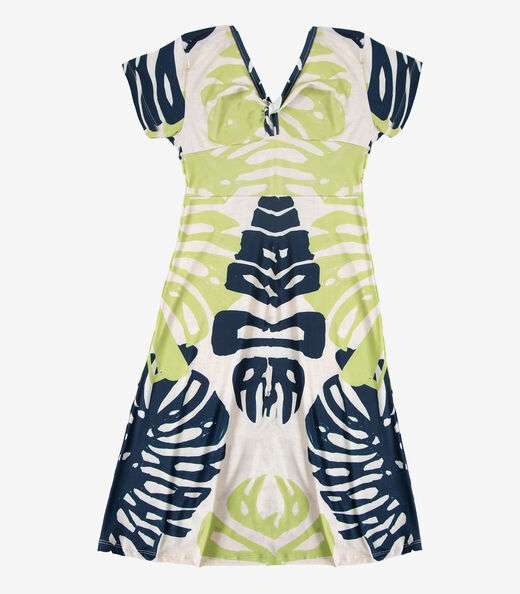 Vestido Curto Feminino Em Liganete Select Preto