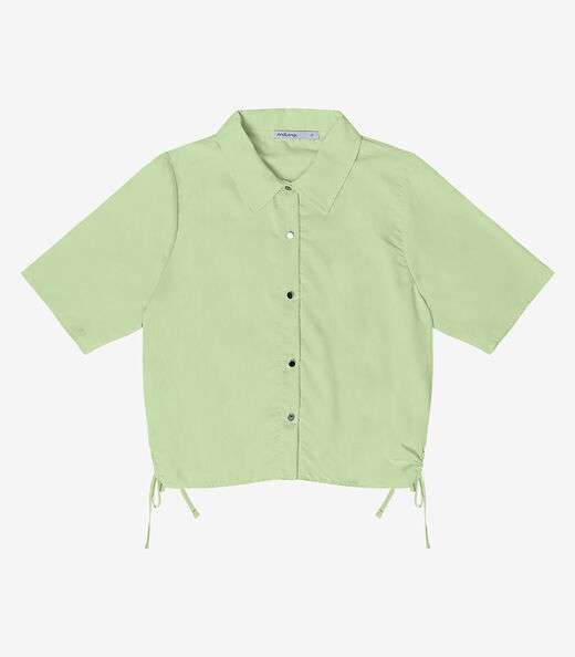 Camisa Feminina Gola Dupla Endless Verde