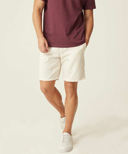 Bermuda Masculina Moletinho Mescla 