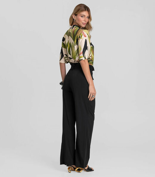 Calça Feminina Pantalona Dianna Preto
