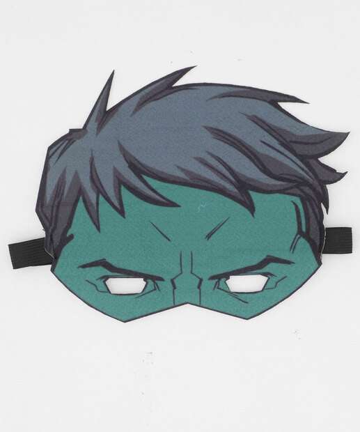 Camiseta Infantil Fantasia Hulk Marvel Tam 4 a 10