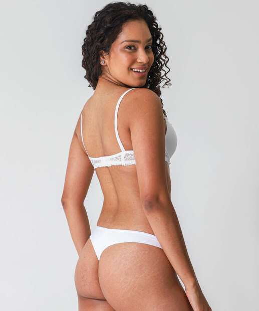 Kit 2 Calcinhas Fio Dental Microfibra Marisa Vermelho