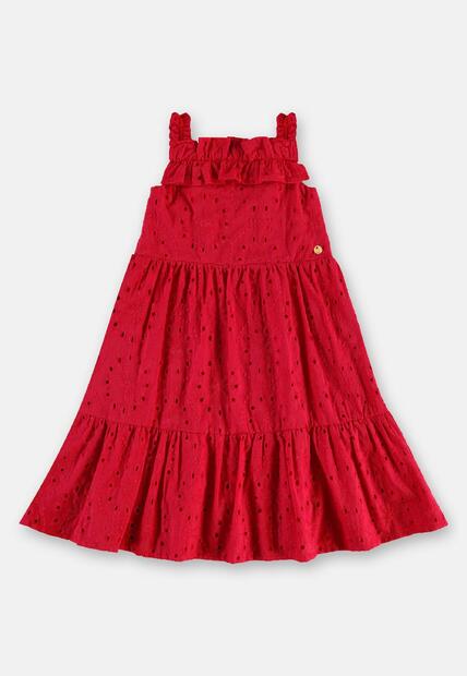 Vestido Tecido Laise Forrado Up Baby