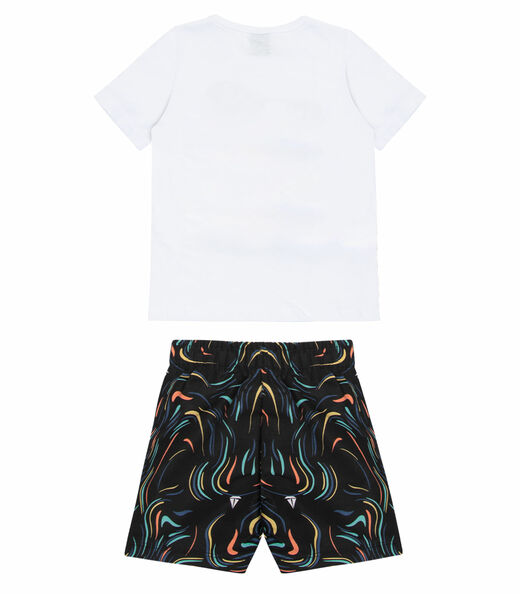 Conjunto Infantil Masculino Rovitex Kids Branco