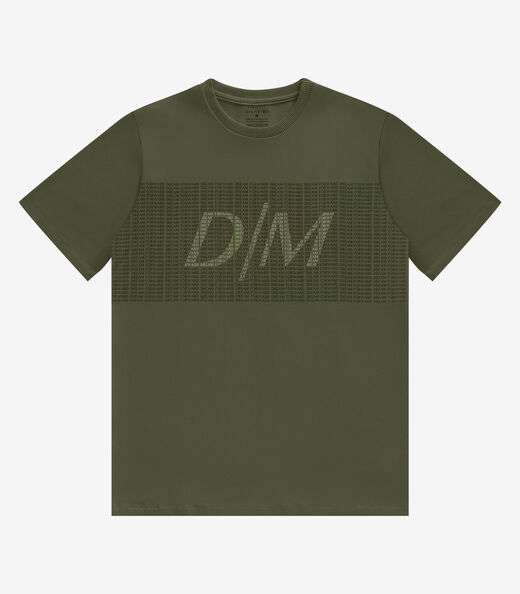 Camiseta Masculina Cotton Leve Diametro Verde