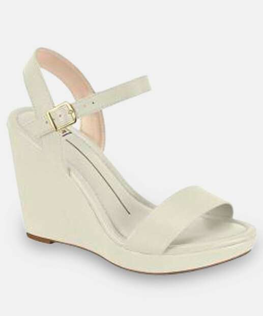 Image_Sandália Feminino Plataforma Tiras Moleca Branco