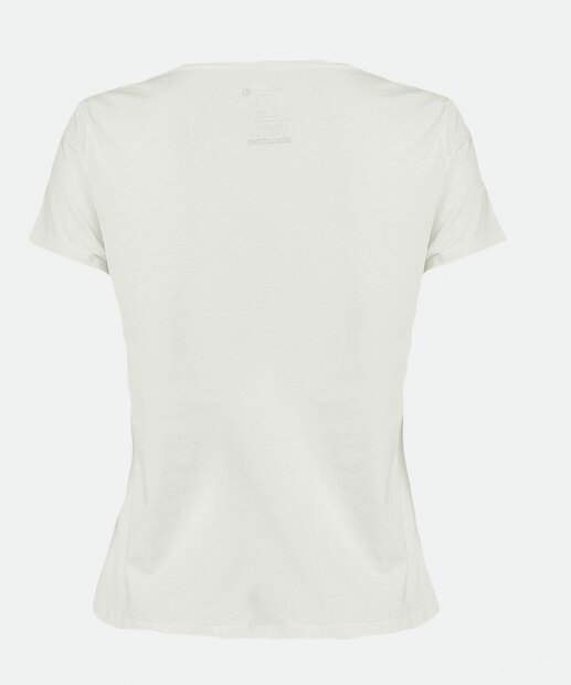 Blusa Feminina Estampa Frontal Manga Curta Marisa