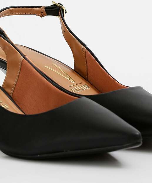 Scarpin Feminino Slingback Salto Fino Vizzano 
