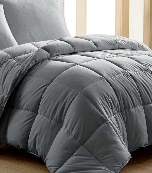 Edredom King Plumage Anti Pilling Rozac Cinza