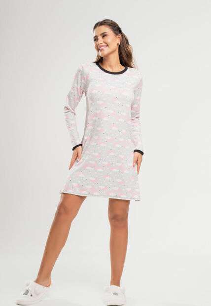 Camisola Manga Longa Malha Mescla Salvatore Fashion