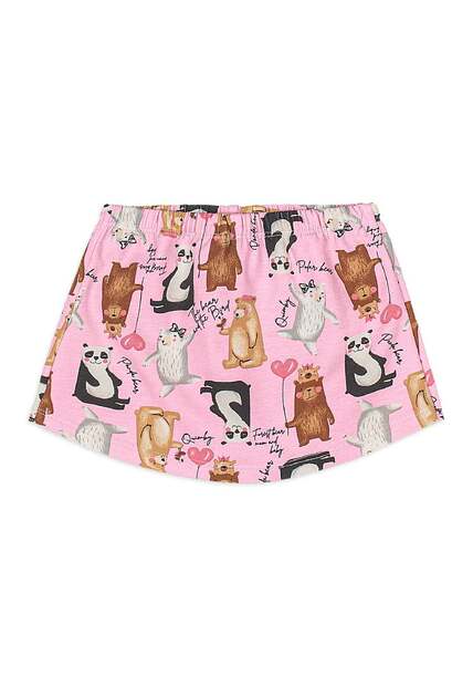 Conjunto Bebê com Estampa de Panda Quimby