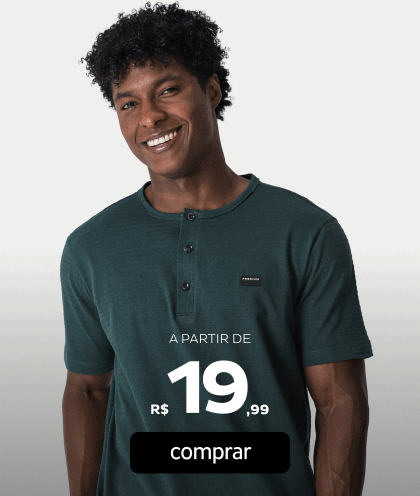 Masculino a partir de R$19,99