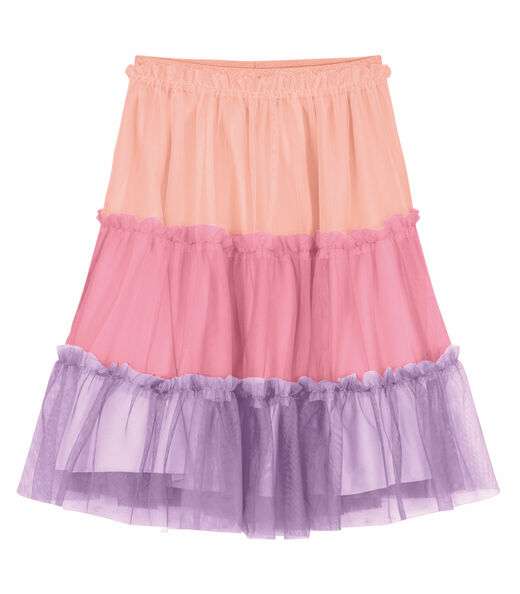 Image_Saia Midi Infantil De Tule Com Babados Trick Nick Rosa
