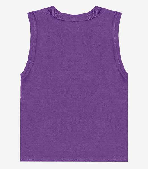 Regata Básica Infantil Lisa Soletex Roxo