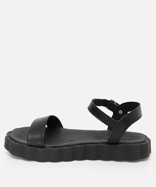 Sandália Infantil Tiras Molekinha Preto