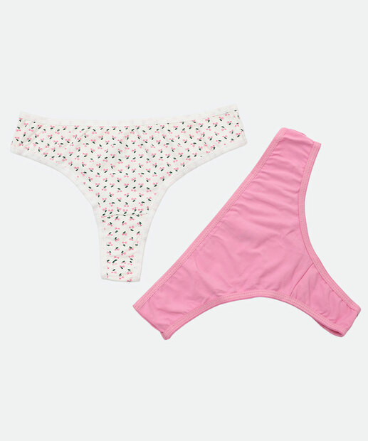 Image_Kit 2 Calcinhas Fio Dental Microfibra Básicas Marisa